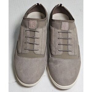 ED Ellen DeGeneres Atala Stone Grey Suede Slip On Sneakers Womens‎ 6M ED-ATALA